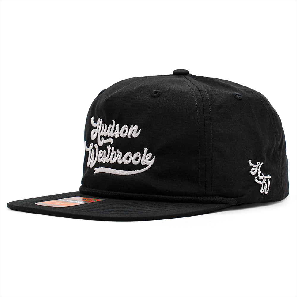 Hudson Westbrook Design - Richardson 256 Rope Cap - BLACK