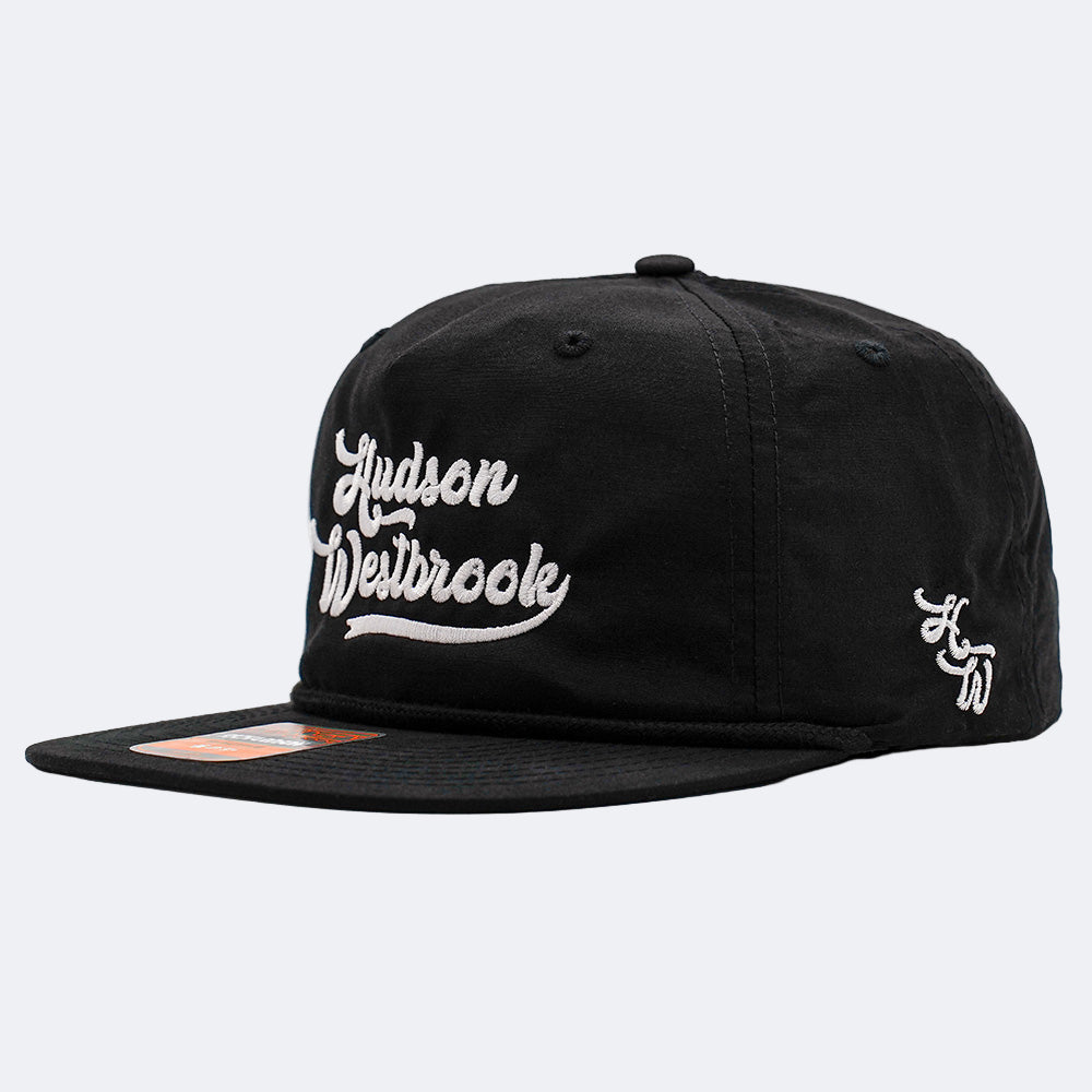 Hudson Westbrook Design - Richardson 256 Rope Cap - BLACK