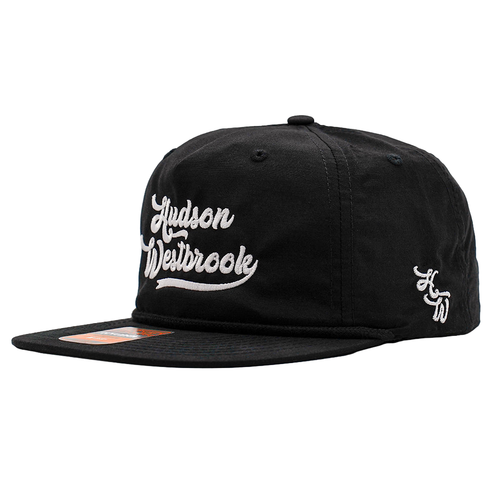 Hudson Westbrook Design - Richardson 256 Rope Cap - BLACK