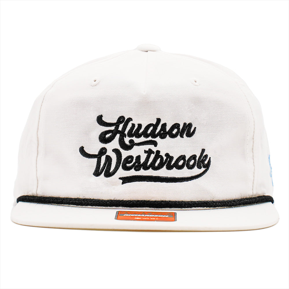 Hudson Westbrook Design - Richardson 256 Rope Cap - WHITE
