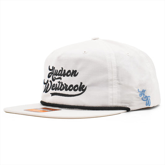 Hudson Westbrook Design - Richardson 256 Rope Cap - WHITE