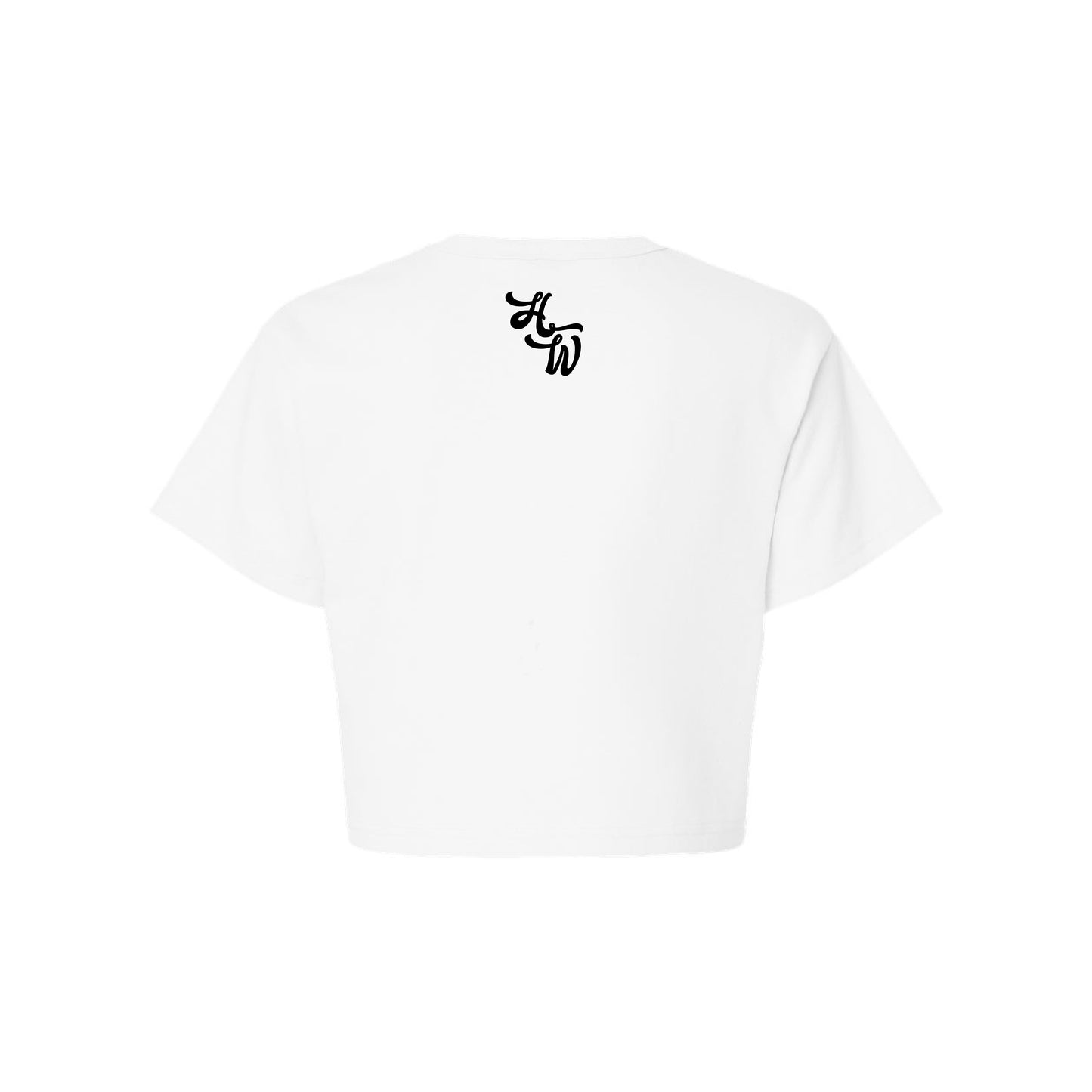 Red Star Crop Top