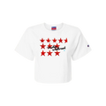 Red Star Crop Top
