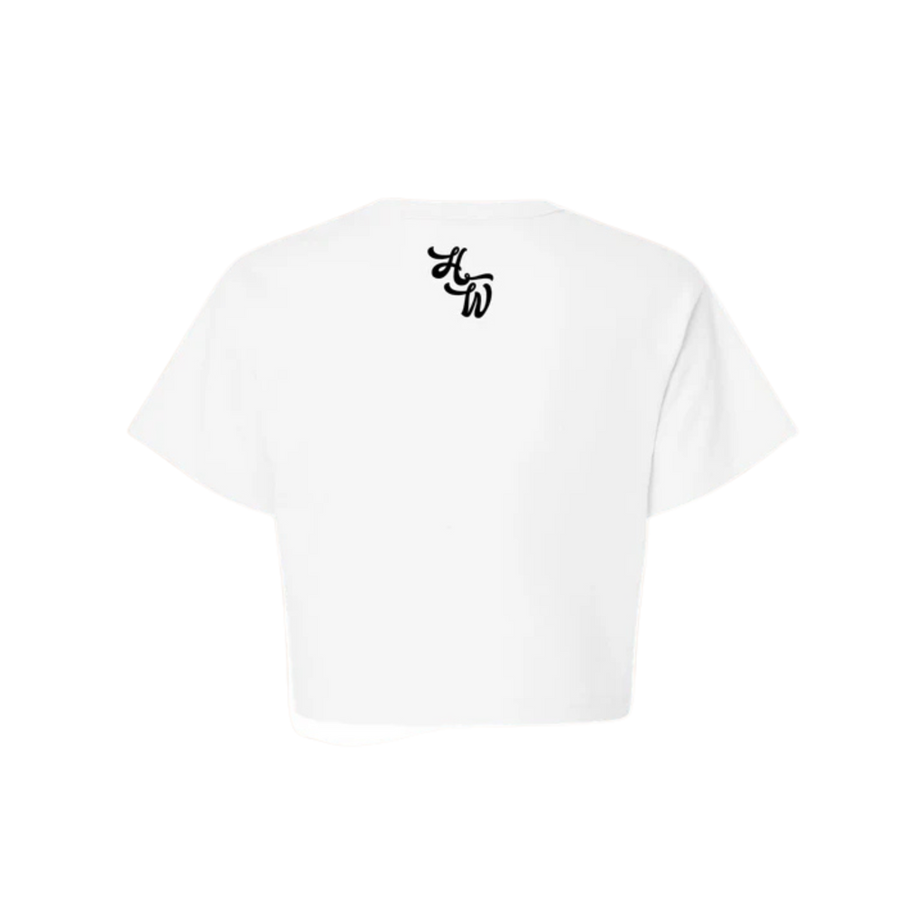 Red Star Crop Top