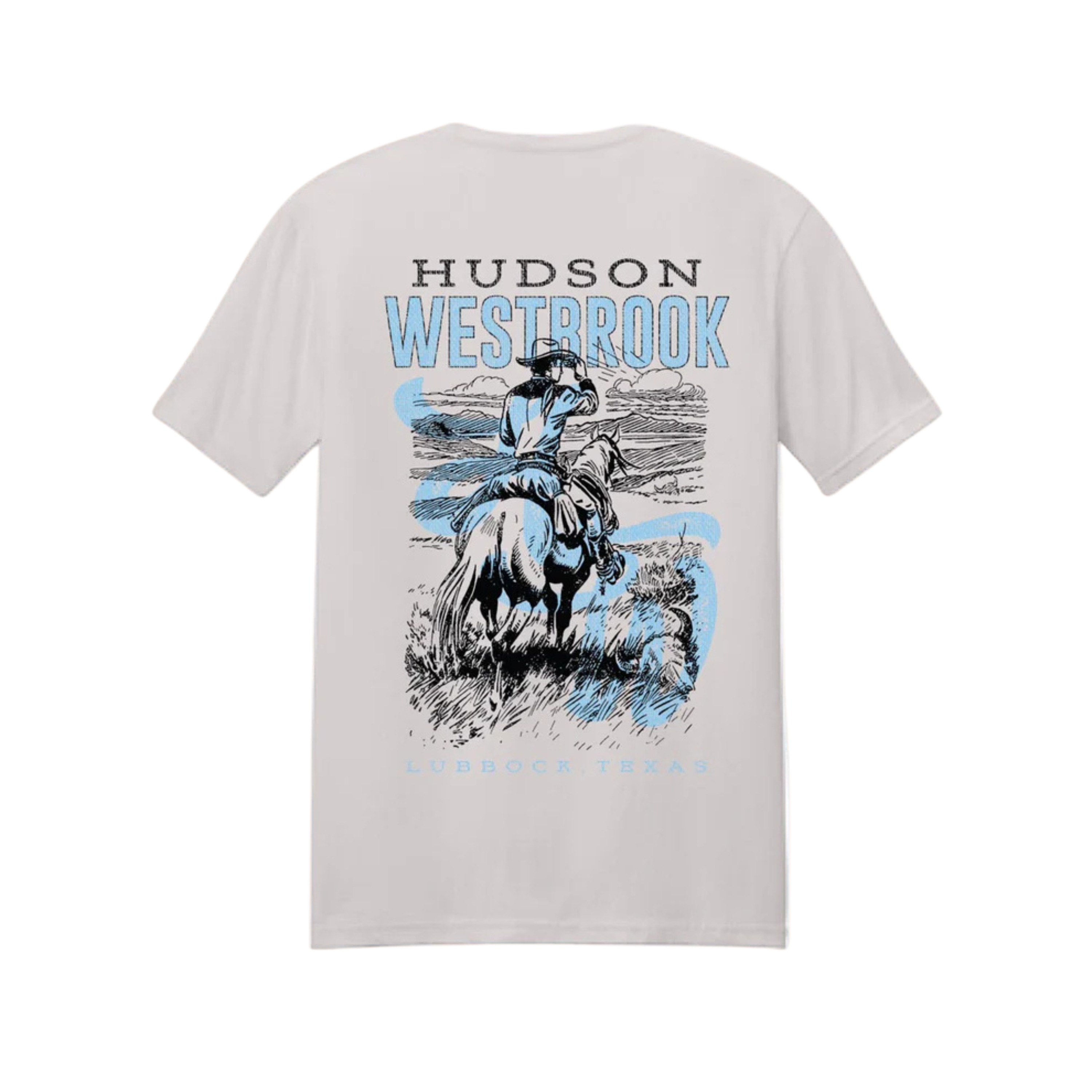 Cowboy Design Blue - Gildan Softstyle® T-Shirt