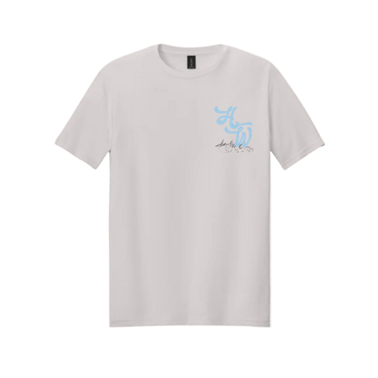 Cowboy Design Blue - Gildan Softstyle® T-Shirt