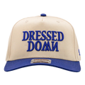 Dressed Down 5 Panel Snapback - ROYAL/NATURAL