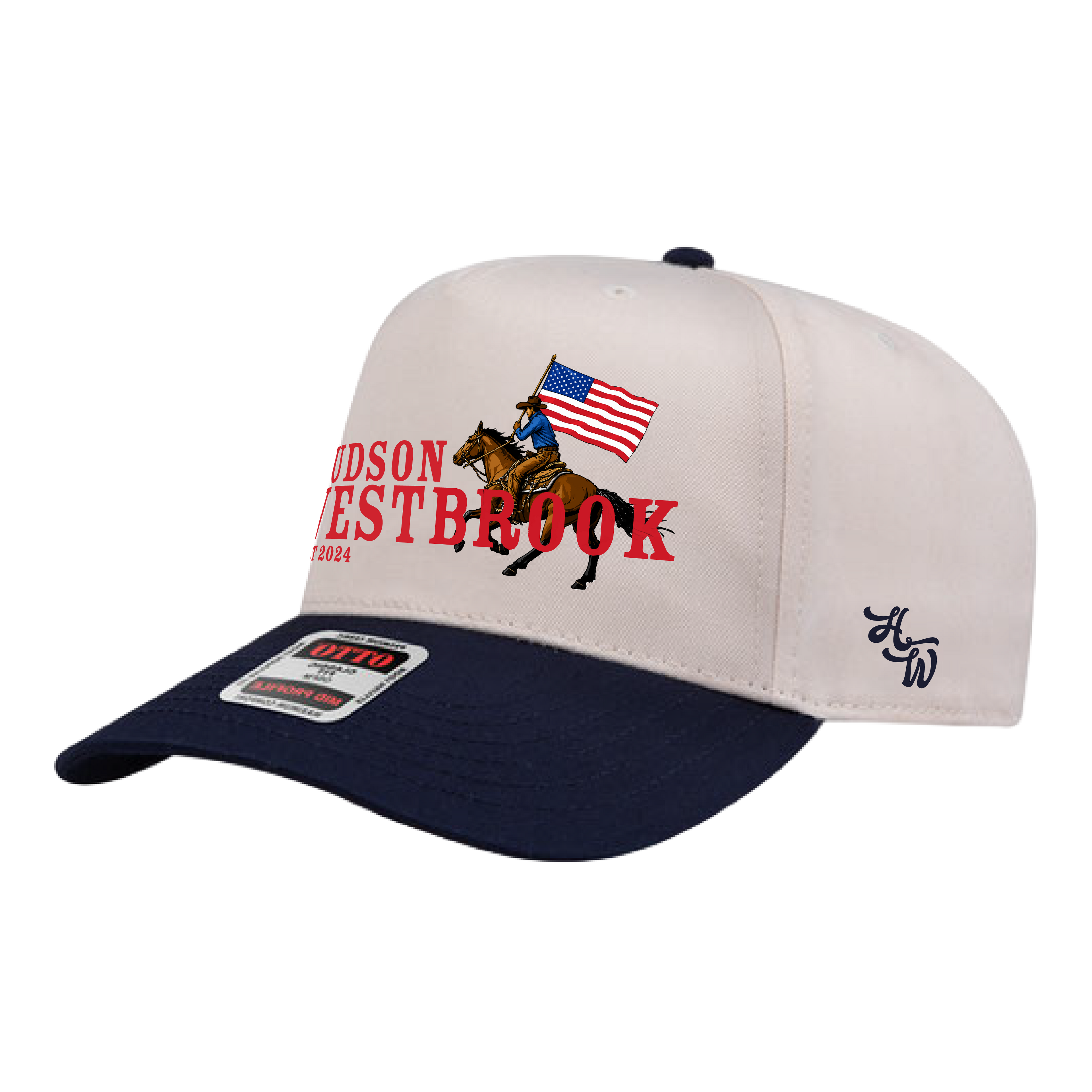 American Rider Cap - Two-Tone Snapback Cap