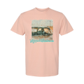 Funky Peach Tee – Comfort Colors Adult Tee