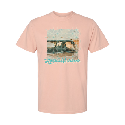 Funky Peach Tee – Comfort Colors Adult Tee