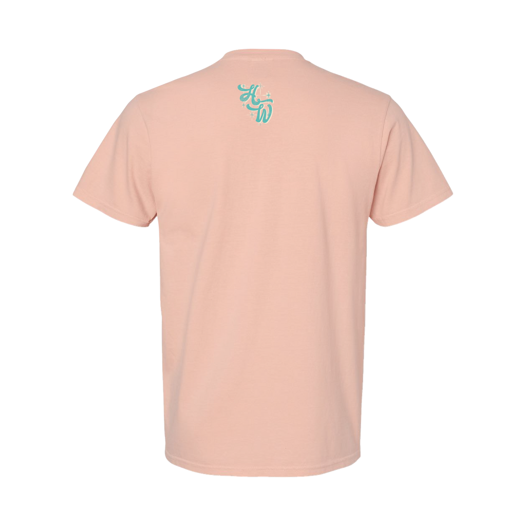 Funky Peach Tee – Comfort Colors Adult Tee