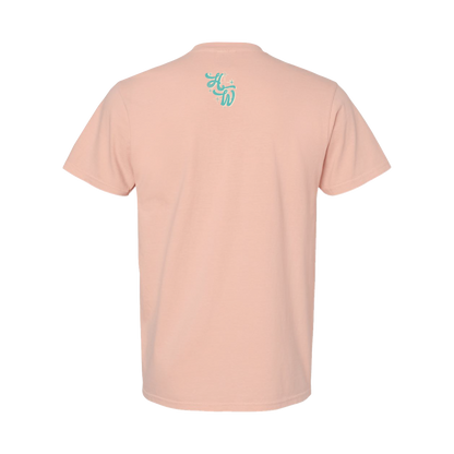 Funky Peach Tee – Comfort Colors Adult Tee