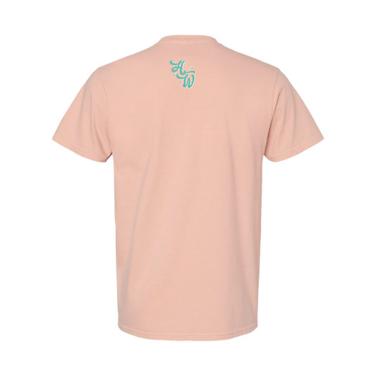 Funky Peach Tee – Comfort Colors Adult Tee