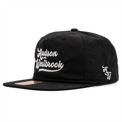 Hudson Westbrook Design - Richardson 256 Rope Cap - BLACK