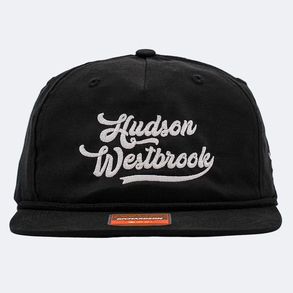 Hudson Westbrook Design - Richardson 256 Rope Cap - BLACK