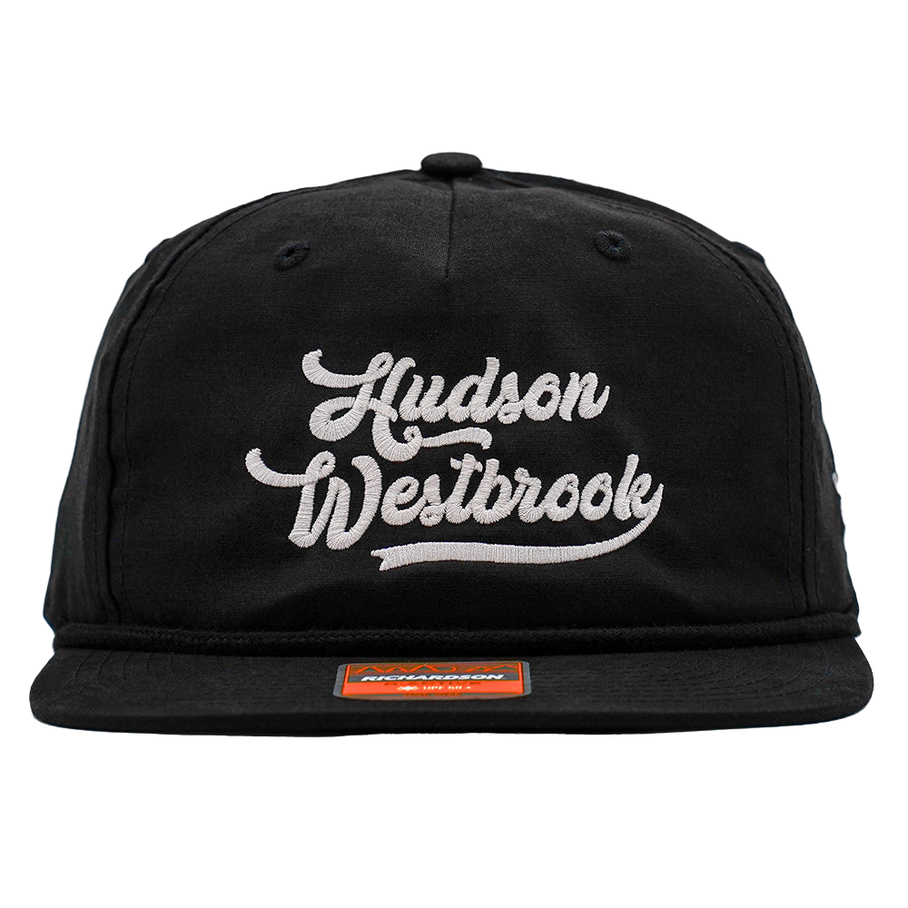 Hudson Westbrook Design - Richardson 256 Rope Cap - BLACK