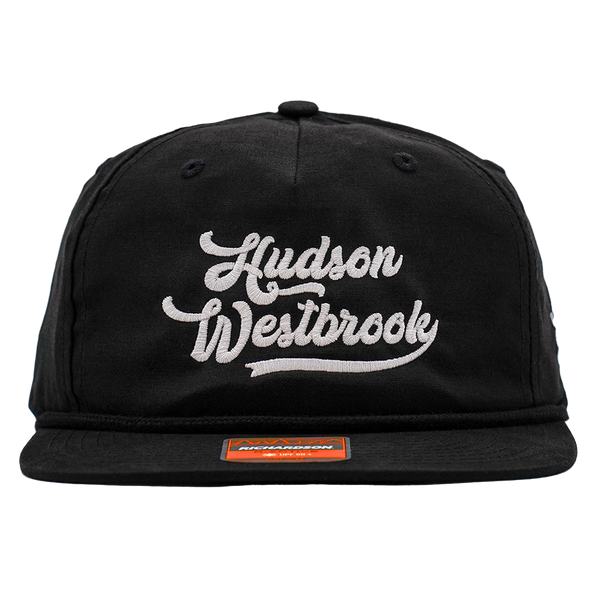 Hudson Westbrook Design - Richardson 256 Rope Cap - BLACK