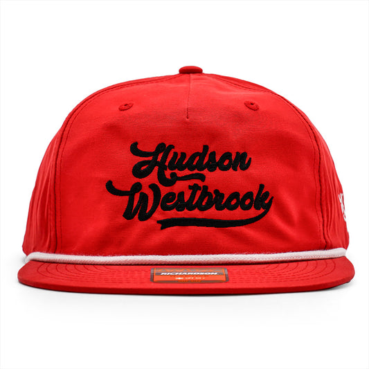 Hudson Westbrook Design - Richardson 256 Rope Cap - RED