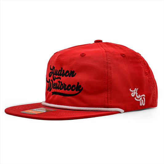 Hudson Westbrook Design - Richardson 256 Rope Cap - RED