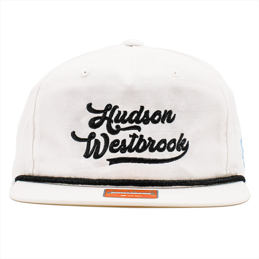 Hudson Westbrook Design - Richardson 256 Rope Cap - WHITE