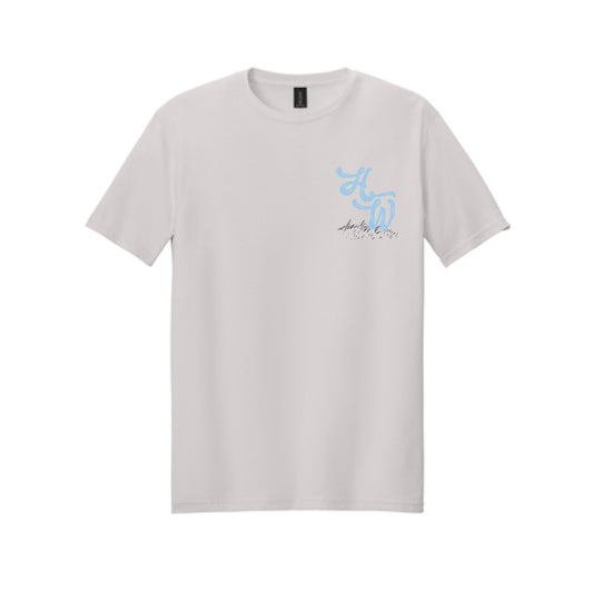 Cowboy Design Blue - Gildan Softstyle® T-Shirt